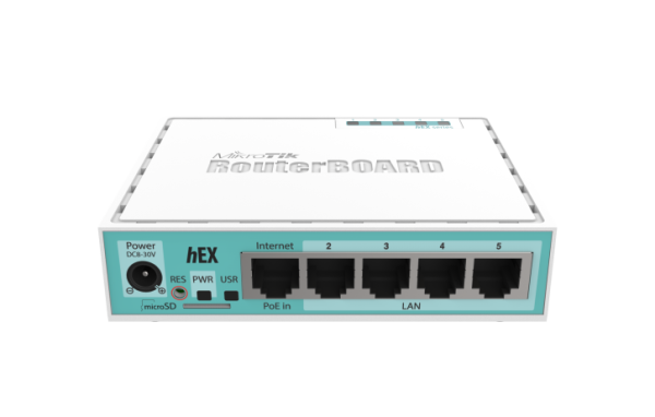 mikrotik hex RB750Gr3