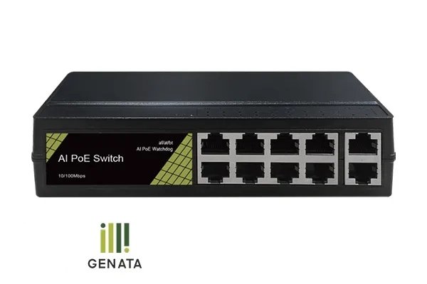 GNT-P9210ES
SWITCH GENATA POE PLASTIC [ 8P ×100 + 2P UP×100 ]