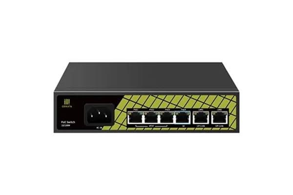 GNT-P206EA
SWITCH GENATA POE 65W [ 4P×100 + 2P UP×100 ]
