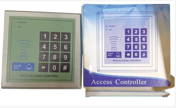 جهاز تحكم في الدخول  Access Control  يعمل بالباسورد و ال كروت او الشفرات RFID مناسب للابواب و المصاعد